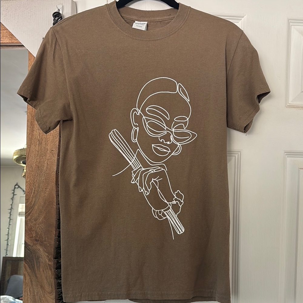 Brown Churro Girl Graphic T-Shirt